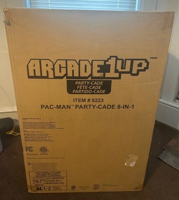 Arcade1Up PAC-MAN 8 in 1 Games PartyCade Portable Home Arcade Machine 8223 NEW