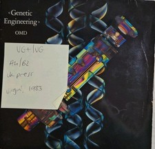 OMD Genetic Engineering / 4-Neu Vinyl Record 7" VG+/VG VS527 1983