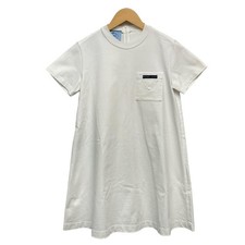 PRADA 33533 S191 1T4W White Women's Dress