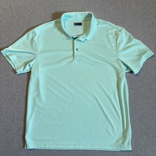 PGA TOUR Men s Polo Shirt Sz XL Light Blue Golf Very Good Cond.