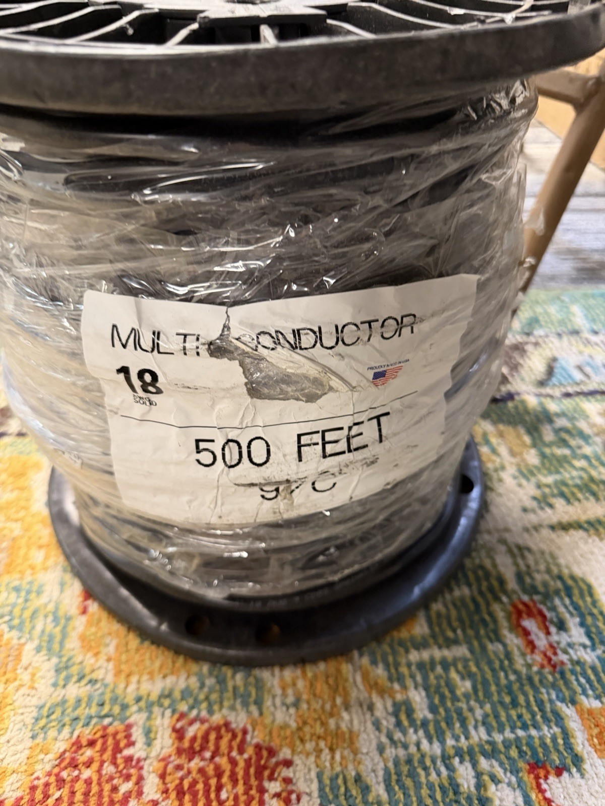 REGENCYWIRE 18 AWG SOLID MULTI CONDUCTOR CABLE/WIRE 18/080 500 FT *SHIPS FREE*