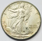 1939 Walking Liberty Half Dollar UNC