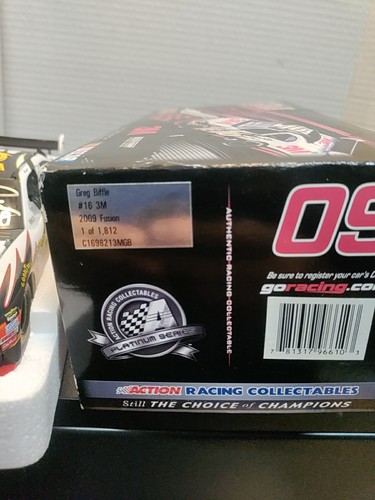 Signed - # 16 Gregg Biffle 2009 Fusion - 282 Of 1812 Cars - Picture 6 of 10