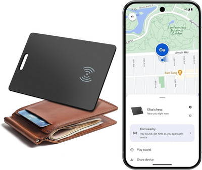 Android Wallet Tracker Karte - Ultradünner IP68 Wasserdichter GPS Tracker Für Ge