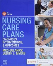 Nursing Care Plans: Diagnoses, - Paperback, by Gulanick PhD RN - Very Good