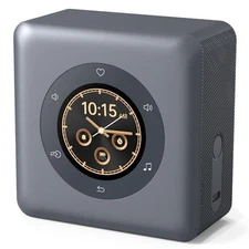  Portable White Noise Sound Machine, 478 Guided Breathing, Alarm Small Gray