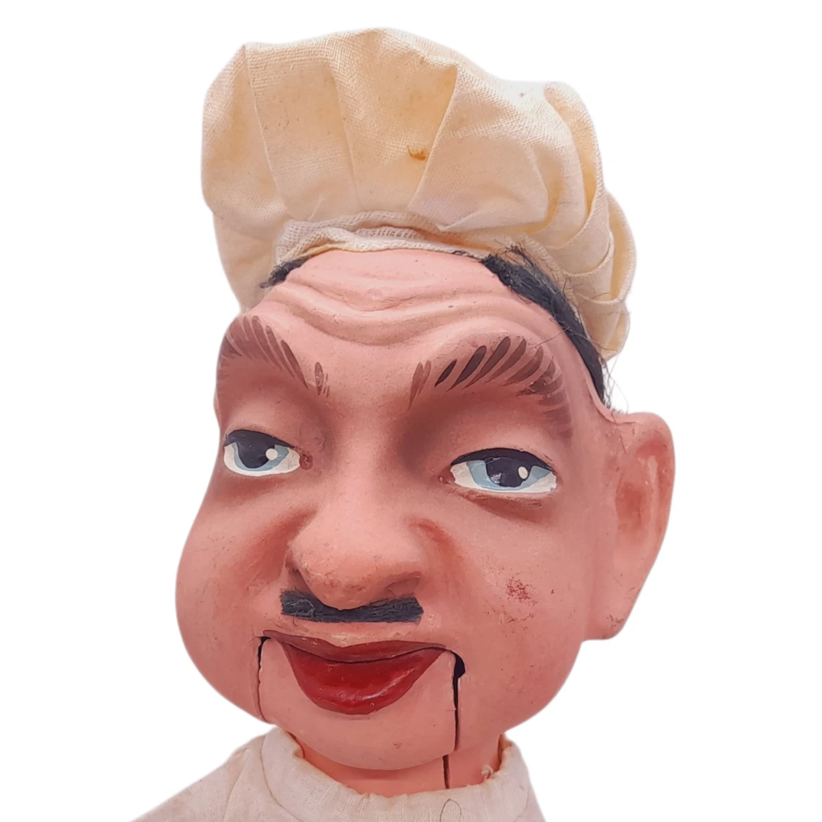 Figura De Ventrílocuo De Madera, Cuerpo Tallado Para Marioneta De Tamaño 2T, Incluye Solo El Cuerpo, Color Beige