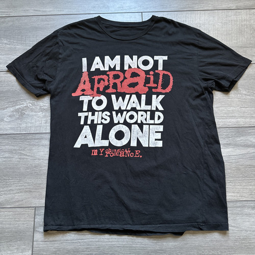 2006 My Chemical Romance I Am Not Afraid To Walk This World T-Shirt Herren Größe XL - Bild 1 von 8