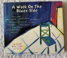 Set of 2 CDs: A Walk on the Blues Side. 30 great Blues tracks. Various Artists