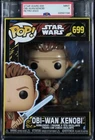 Obi-Wan Kenobi Star Wars 699 Retro Funko Pop! Exclusive PSA 9 MINT