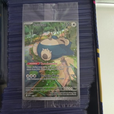 Pokémon TCG Snorlax 051 Scarlet & Violet 151 Holo Promo Card *Sealed*