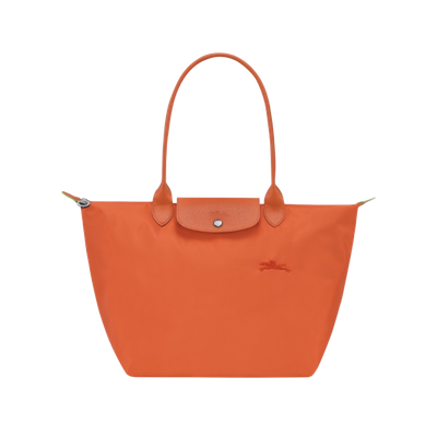 Longchamp Le Pliage Green Tote Bag L Carrot