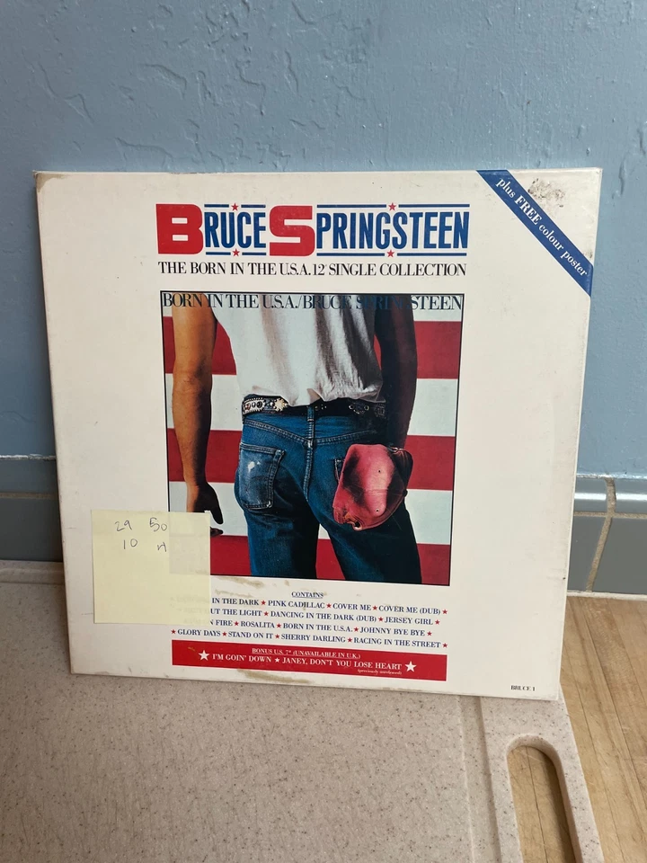 BRUCE SPRINGSTEEN Born In The USA 12" Collection UK BOX SET + Poster Nr-Mint - Image 3 of 4