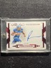 2022 Flawless Collegiate Pierre Strong Jr Ruby Team Logo Signatures RC Auto #/20