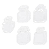 Transparente Lesezeichen, 40 StüCk Klare Pet Gepresste Blumen Lesezeichen Stil 8