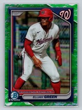 2024 Bowman #BCP-72 Elijah Green Chrome Prospects Lunar Glow Refractors