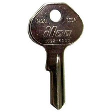 Kaba M17-1092C 0.25 x 3 in. Ilco Key Blank For Master Padlock- Pack Of 10