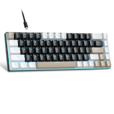 MageGee Portable 60 Mechanical Gaming Keyboard, MK-Box Brown/Brown Switch