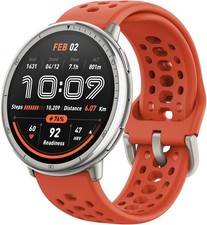 New/Sealed Amazfit Active 2 Sport Smart Watch 44mm 10 Day Battery In Red
