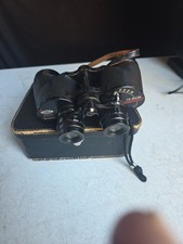 Scope Tri-Tested Amber Coated Zoom 7x-15x35 Binoculars Nice Condition