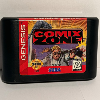 Comix Zone Sega Genesis 1995 Cartridge Only Tested Working SEGA