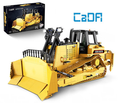 CaDA C61056W Technik Goliath Bulldozer Ferngesteuert -NEU-OVP- Klemmbausteine