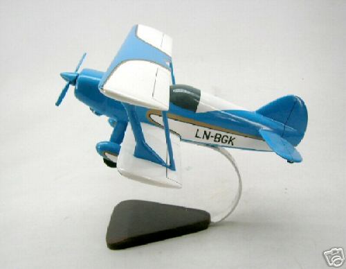 Poberezny Acro-Sport -2 Airplane Desktop Wood Model Regular Free Shipping