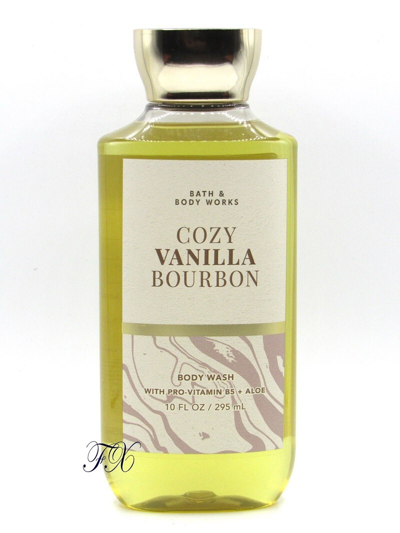BATH & BODY WORKS COZY VANILLA BOURBON BODY WASH 10 FL OZ | eBay