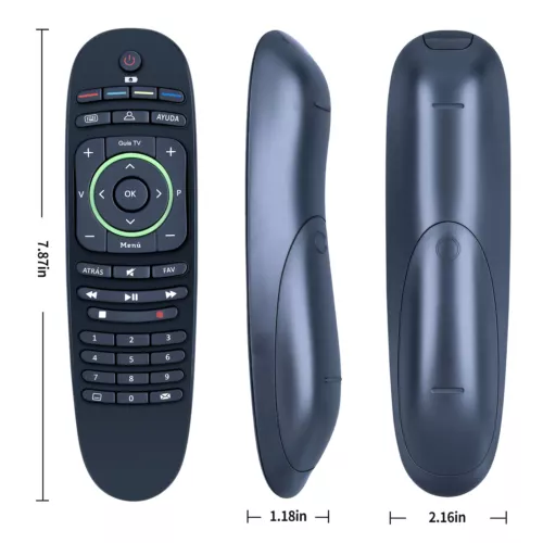 Remote Control Fit For Movistar TV Decoder URC17972-00R00 S-15-503 T4HS1408/39RA - Picture 6 of 7