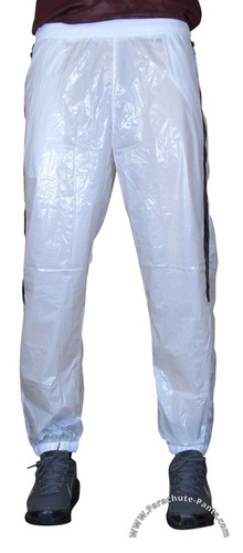 Bruno Shiny Nylon/Plastic Wind Pants Wet Look Track/Bottoms Glanz - Picture 11 of 13