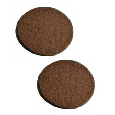 2 Pk Fits For Oreck 437-049 SCRUB PADS, ORBITER BROWN SCRUB PADS, ORBITER BROWN