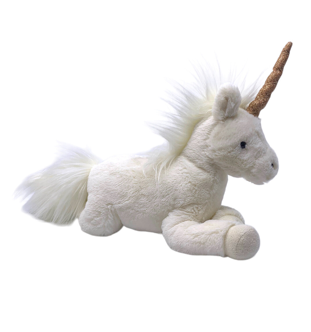 Jellycat Plush Luna Unicorn Lovey White Stuffed Animal Toy 12