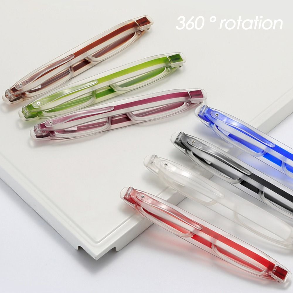 In Stock Rotate Reading Glasses Slim Design, Easy Folding - Foto 5