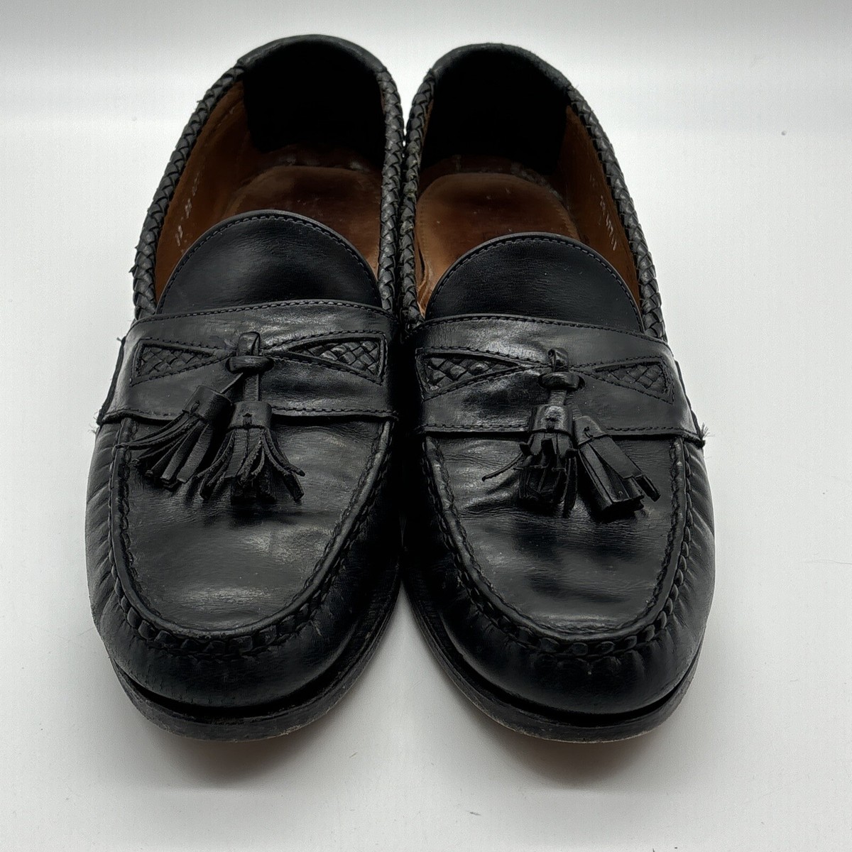 t*2様 Allen Edmonds Maxfield 47712 US7 US Allen Edmonds Maxfield Black Men's Size 12 2A - Tassel