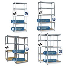Grafner Schwerlastregal Lagerregal Werkstattregal Steckregal Kellerregal Regal