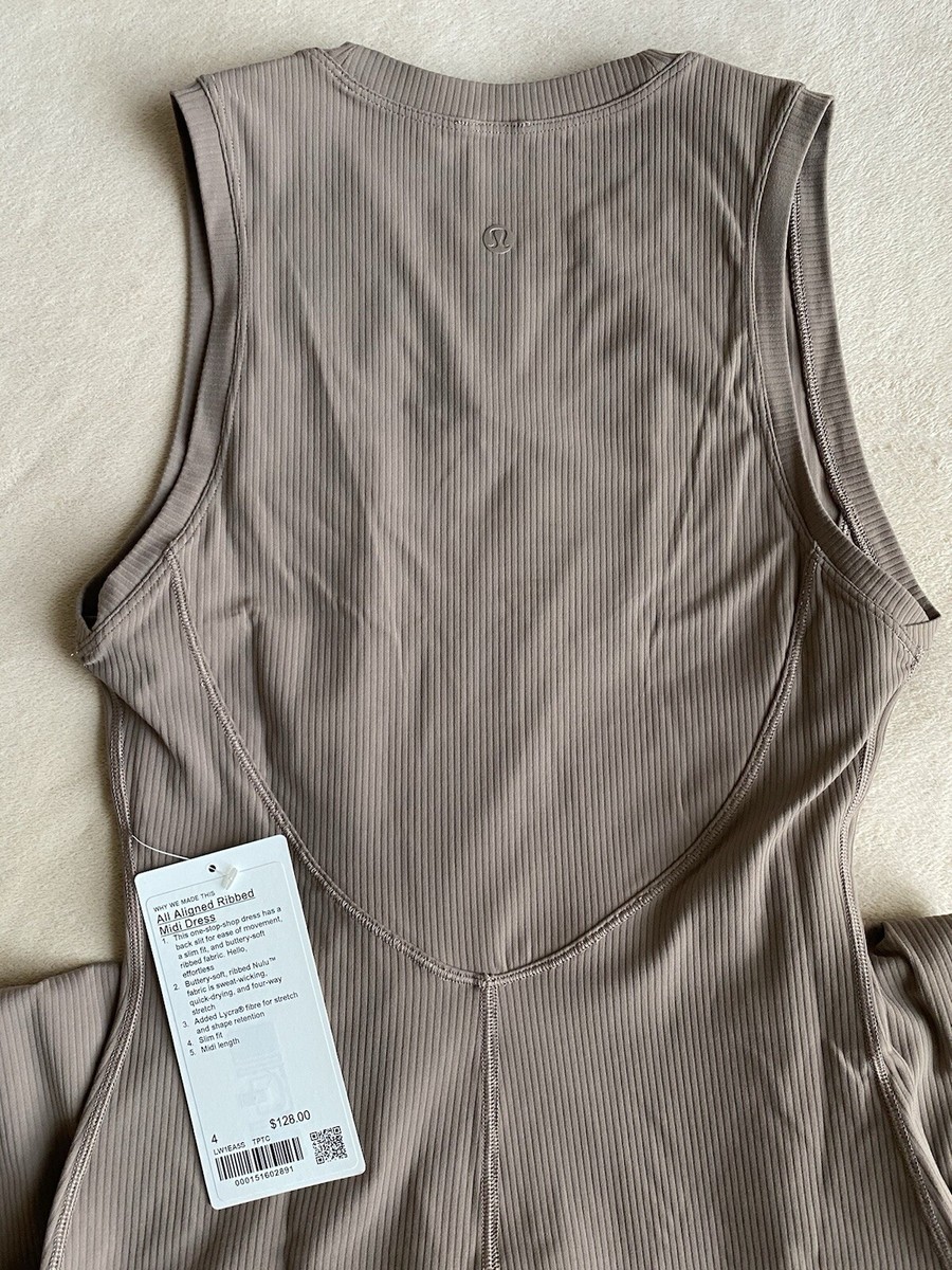 lululemon align ribbed dress All Aligned Ribbed Midi Dress | Women's Dresses