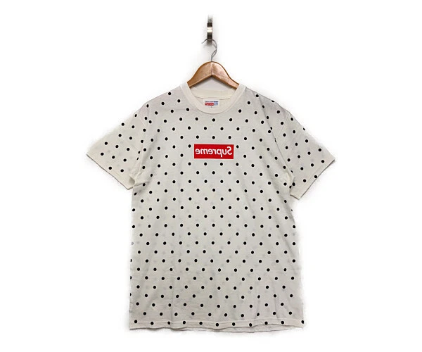 Supreme polka dot top box logo tee