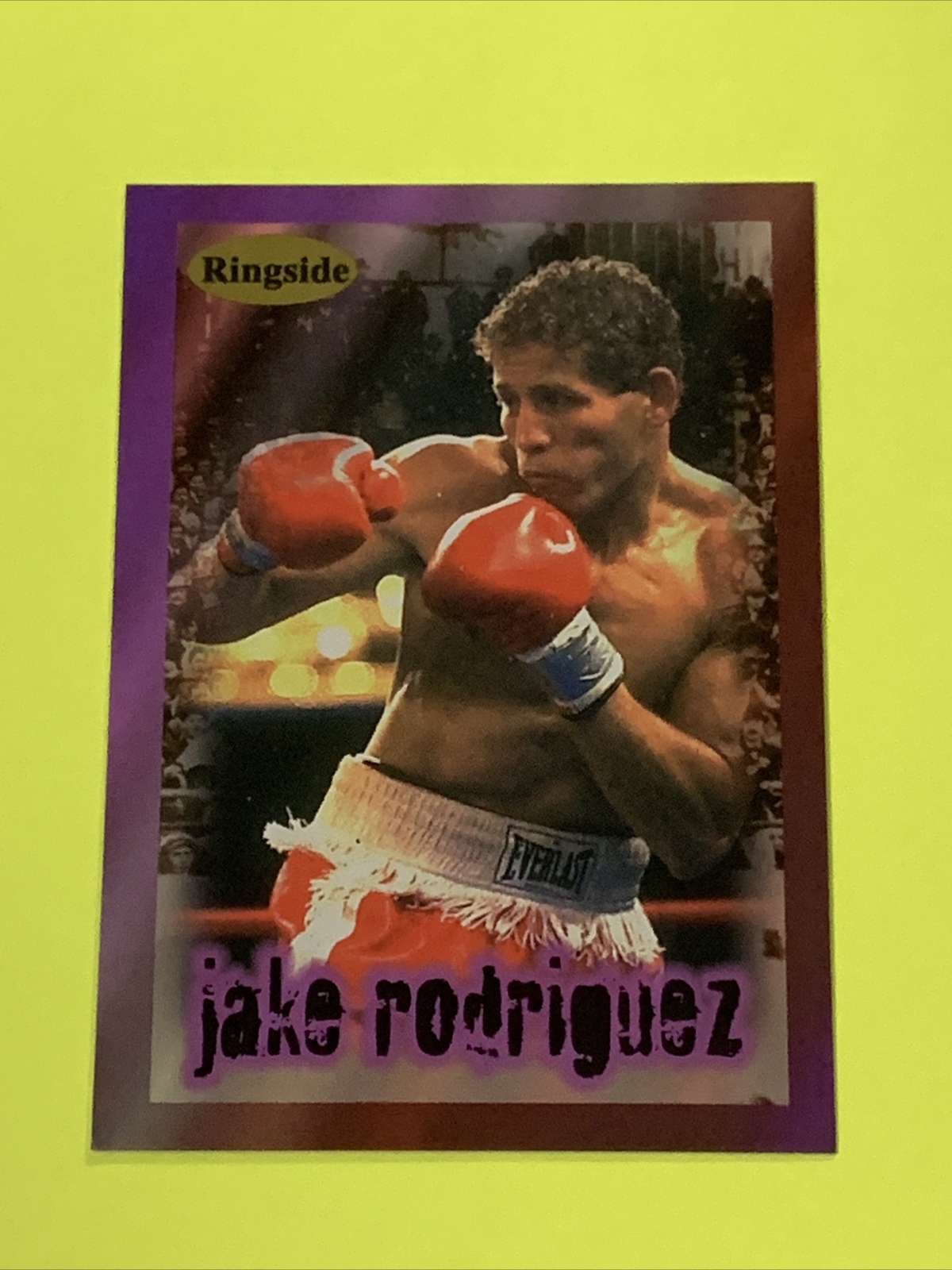 1996 Ringside Jake Rodriguez #40 Boxing (Z)