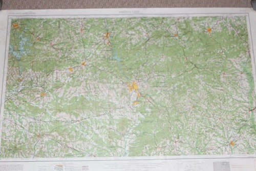 Vintage USGS Topographie Karte Quadrangle Phenix City, AL GA 1955 rev 1963 NI 16-12 - Bild 6 von 11