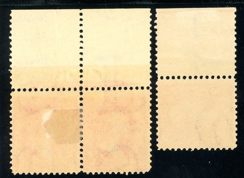 USAstamps Unused FVF US 1898 Washington Imprint Pair Scott 279b OG MHR, MNH - Picture 2 of 2