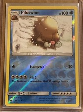 Pokémon TCG Piloswine Crimson Invasion 20/111 Reverse Holo Uncommon