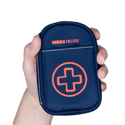 AllerMates Small Medicine Case for Auvi-Q or Asthma Inhaler - Picture 13 of 27