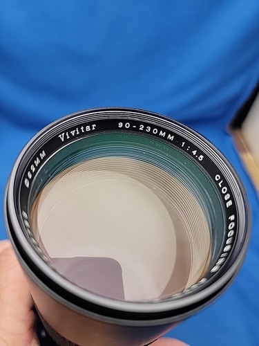 Vivitar 90-230mm 1:4.5 Close Focusing Auto Zoom With Sun Shade As Seen - Picture 6 of 17