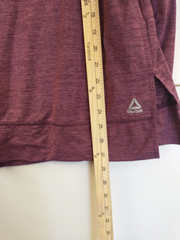 Camisa Reebok para mujer mediana holgada manga larga damas Foto 4 de 4