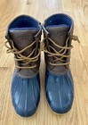 Sperry Saltwater Duck Boots Youth Size 5 Brown Rain Snow Boot Good Condition — photo 1