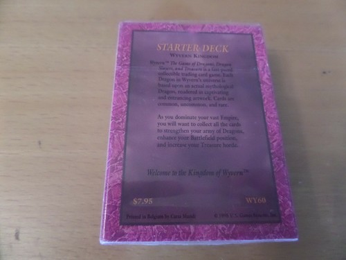 Wyvern CCG Kingdom Starter Deck- NEW Still Sealed - Picture 2 of 2