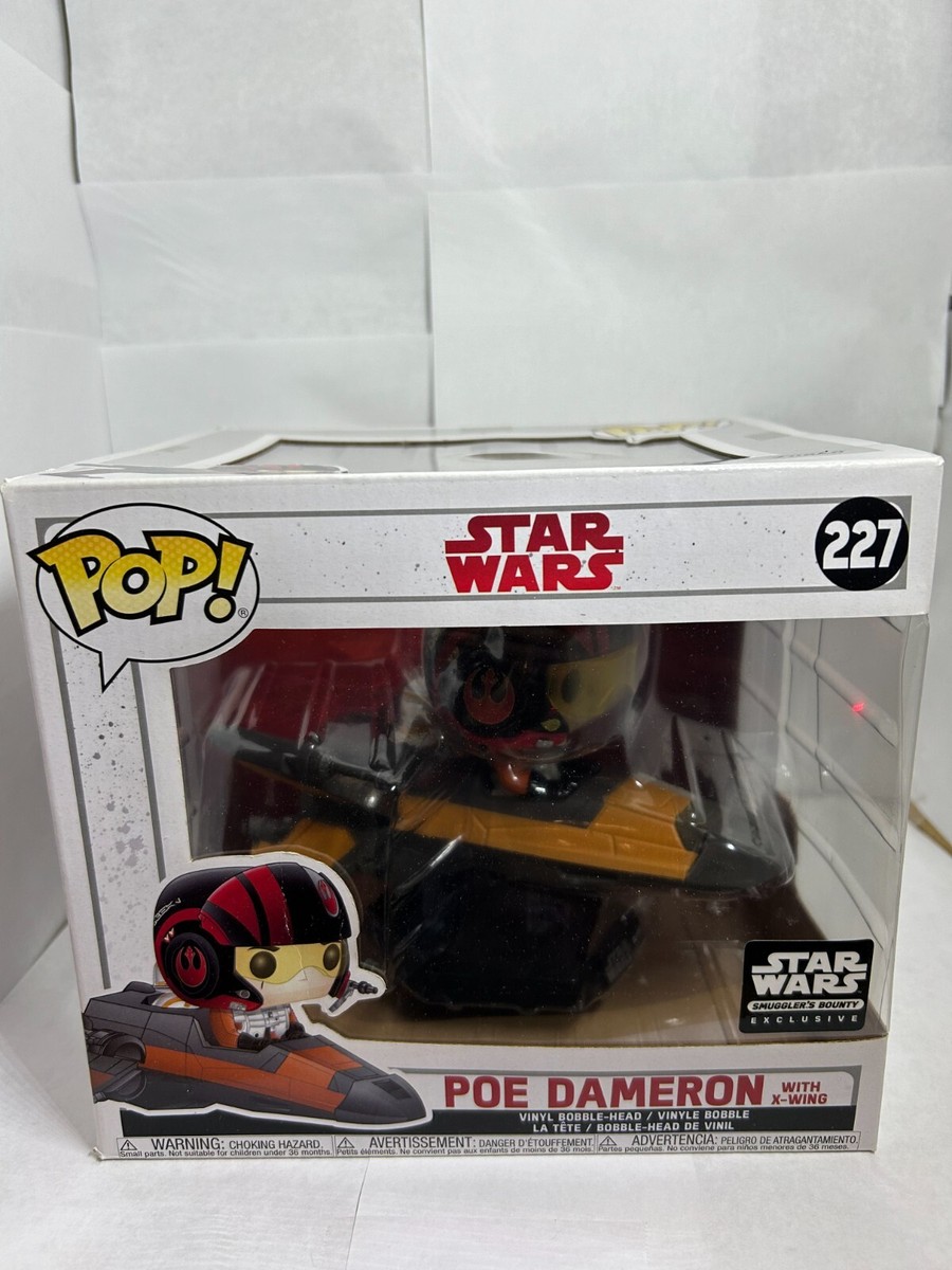 Funko Pop! Deluxe: Star Wars - Poe Dameron (w/ X-Wing) #227