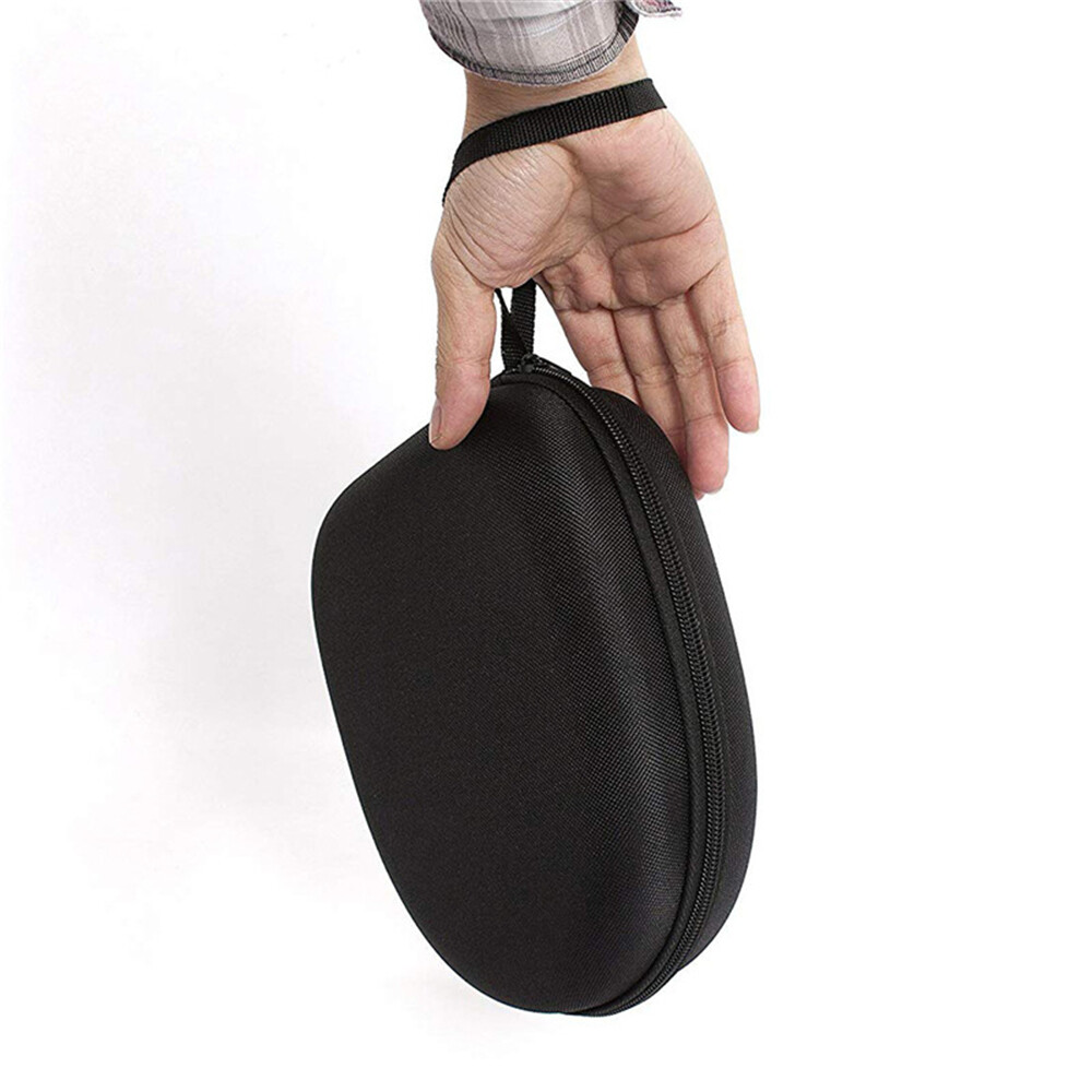 Large Hard Carrying Case for Over-Ear Headphones - Oxford Cloth Black-image