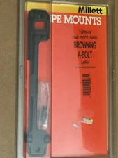 Millett BB00000 Scope Base, LARH, for Browning A-Bolt, 
