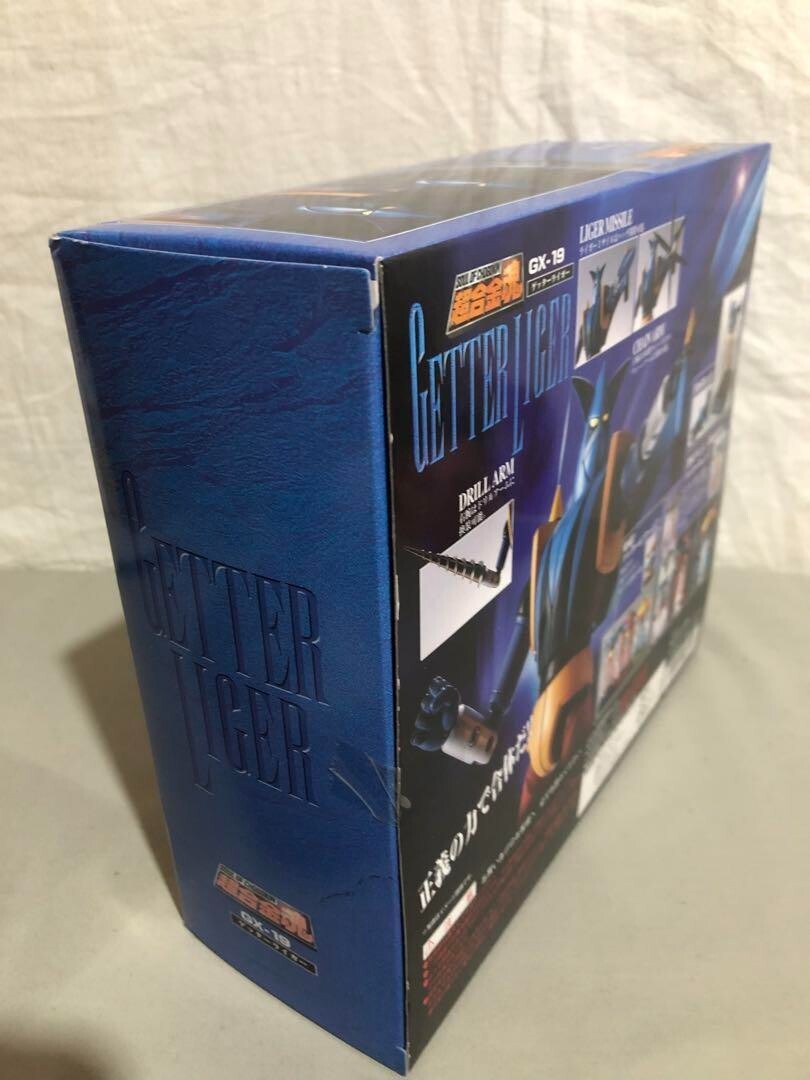 ロボット BANDAI Getter Liger GX-19 GX-19 Getter Liger Soul of Chogokin Bandai 2003 Getter Robo